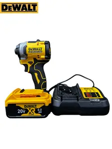 DEWALT DCF850 20V MAX Brushless Impact Driver Kit, Cordless Power Tool for Woodworking, Construction, Furniture Installation and Equipment Maintenance, Featuring Brushless Motor, Compact Design, Variable Speed Control and LED Worklight