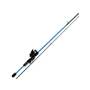 Ozark Trail Wayfarer Spinning Fishing Rod and Reel Combo, Blue