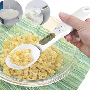 LCD Digital Kitchen Scale Spoon - Electronic Food Weight Measuring Tool for Coffee, Tea, Sugar