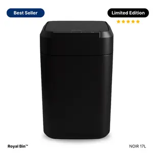Royal Bin™ 17L - Touchscreen, Self-Sealing Smart Trash Can