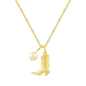 EVRY JEWELS Gold or Silver Plated Women's Hypoallergenic Southern Belle Necklace