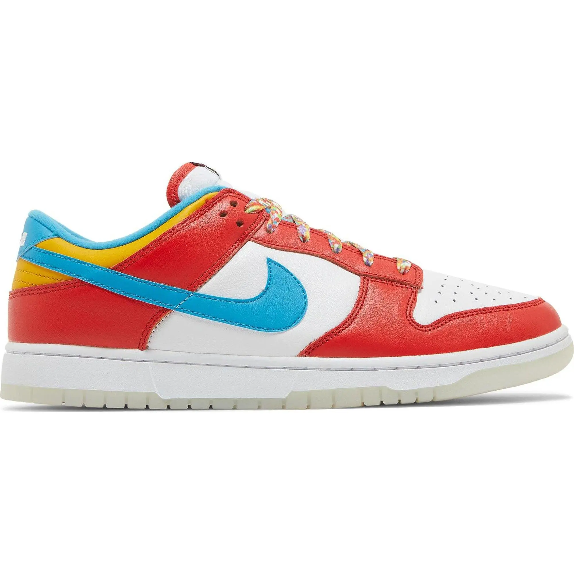 [DH8009-600] Mens Nike DUNK LOW QS 'LEBRON JAMES FRUITY PEBBLES'