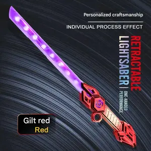 Leiteng Raiten Flash Sword  Perfect Gift for Sci-Fi Fans & Cosplayers KidsLightsabe Lightsaber LEDLightsaber LightSaberToy