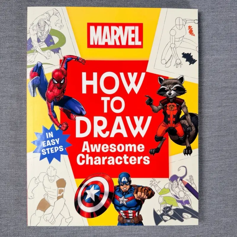 Marvel How to Draw Awesome Characters in Easy Steps