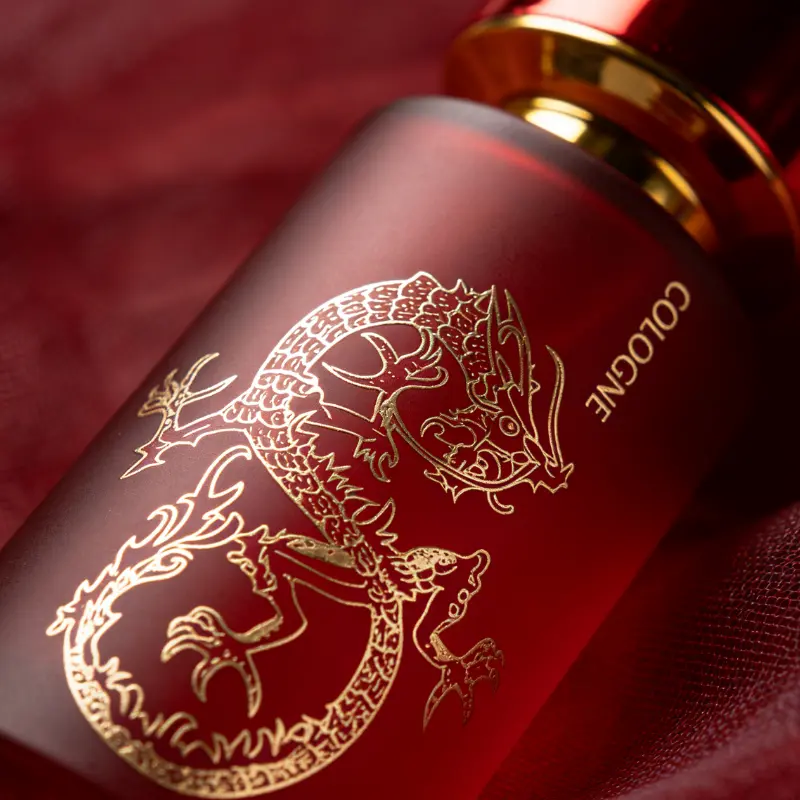 Red Dragon Pattern Perfume 50ml | Spicy Woody Notes | Mature Men
