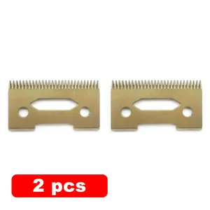 2 PCS Replacement Movable Ceramic Blades Professional Clipper Trimmer Hair Cutting Machine Head Cutters for MADESHOW M10 M5f WMARK NG-9004 Kemei 2296 1767 2796 2242 1858 1856 1867 1691 VGR 197 196 285 JUCAI JC01 JC06