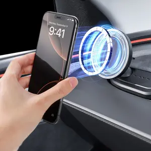 Custom Fit Magnetic Phone Mount for Tesla Model 3/Y 2025 Refresh (Juniper/Highland) Car Phone Holder