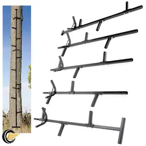 20' Rapid Climbing Sticks Tree Stand Ladder 300 lbs Cap Cam Buckle Straps Hunt