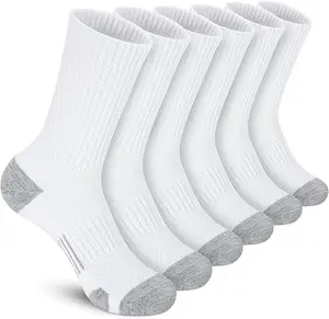 6Pairs Athletic Socks Sport Running Calf Socks Performance Cushioned Breathable Crew Socks for Men Women 6Pairs Athletic Socks Sport Running Calf Socks Performance Cushioned Breathable Crew Socks for Men Women