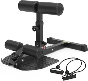 Deep Sissy Squat Bench Core Workout Multifunctional Leg Exercise Machine for Home Gym Foot Holder Strength Adjustable Flexibility