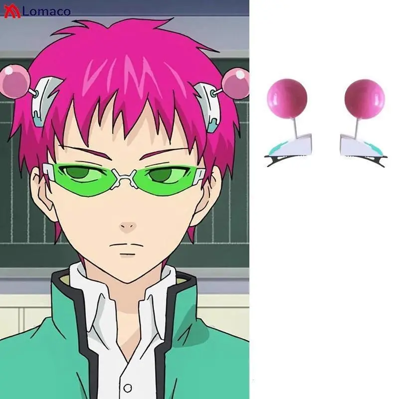 Saiki Kusuo Cosplay Headwear Hairpins Hairclips Anime The Disastrous Life of PSI Saiki K. Cosplay Props Accessories