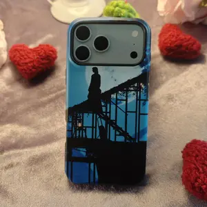 Mini Cottage Pattern Matte Dual-Layer Thick Phone Case, PBT+TPU Full-Cover Sublimation, Anti-Yellowing & Fade, Compatible with iPhone 7–17 Series (Plus/Pro/Max/Air/X/XR/XS)