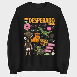 Dungeon Crawler Carl Sweatshirt, Dungeon Crawler Carl Inspired Hoodie Unisex Tee, Princess Donut Cat T Shirt, Carl And Princess Donut Design , Unisex Sweater Pullover Tee