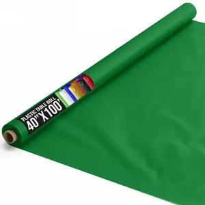 40 In. x 100 Ft. Emerald Green Table Roll