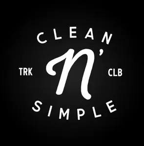 2Pcs Clean N Simple Truck Vinyl Sticker
