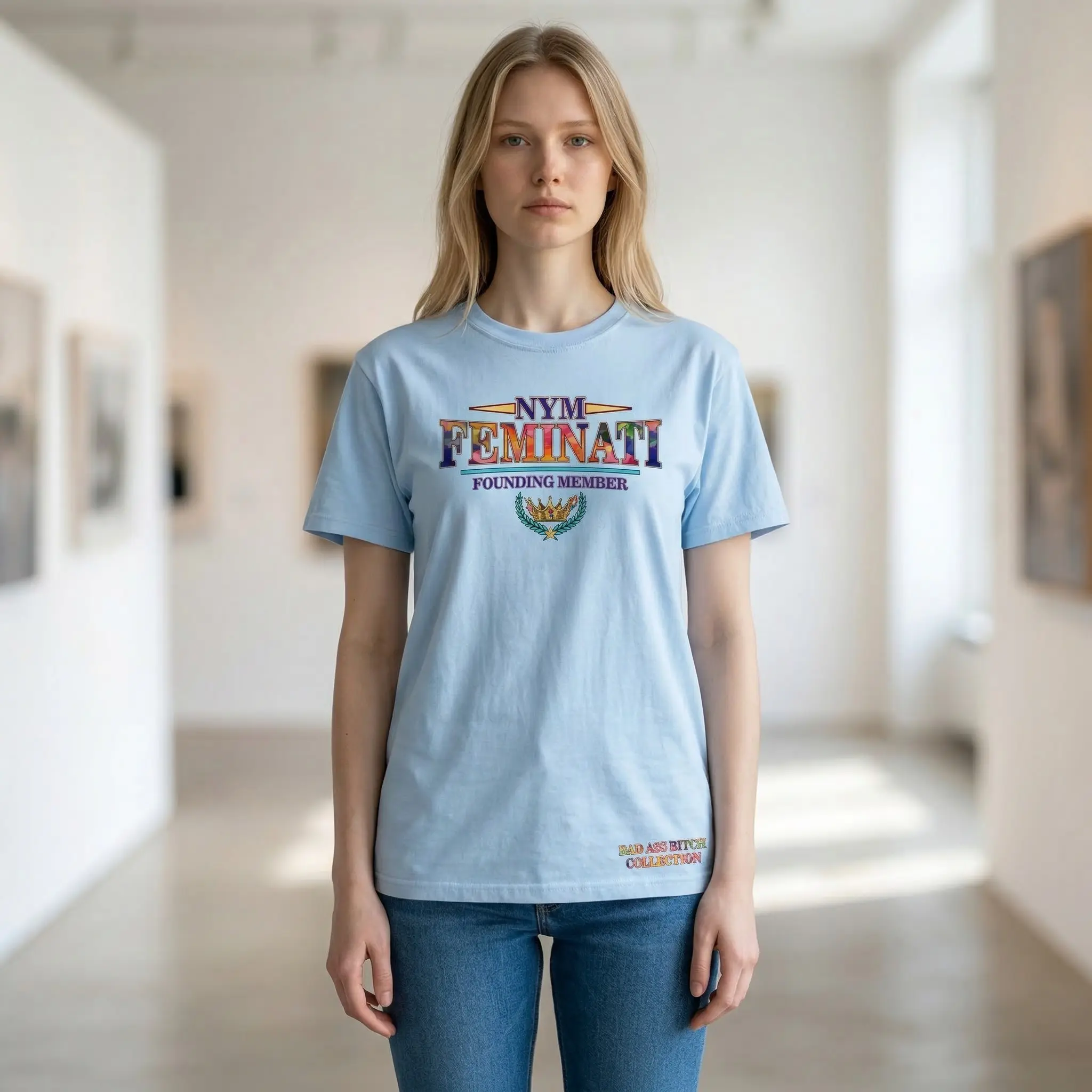 NYM Feminati Founding Member Tee – 1 Year Anniversary Shirt | Against Tyranny Graphic Shirt | Limited Edition Not Your Merch Tee