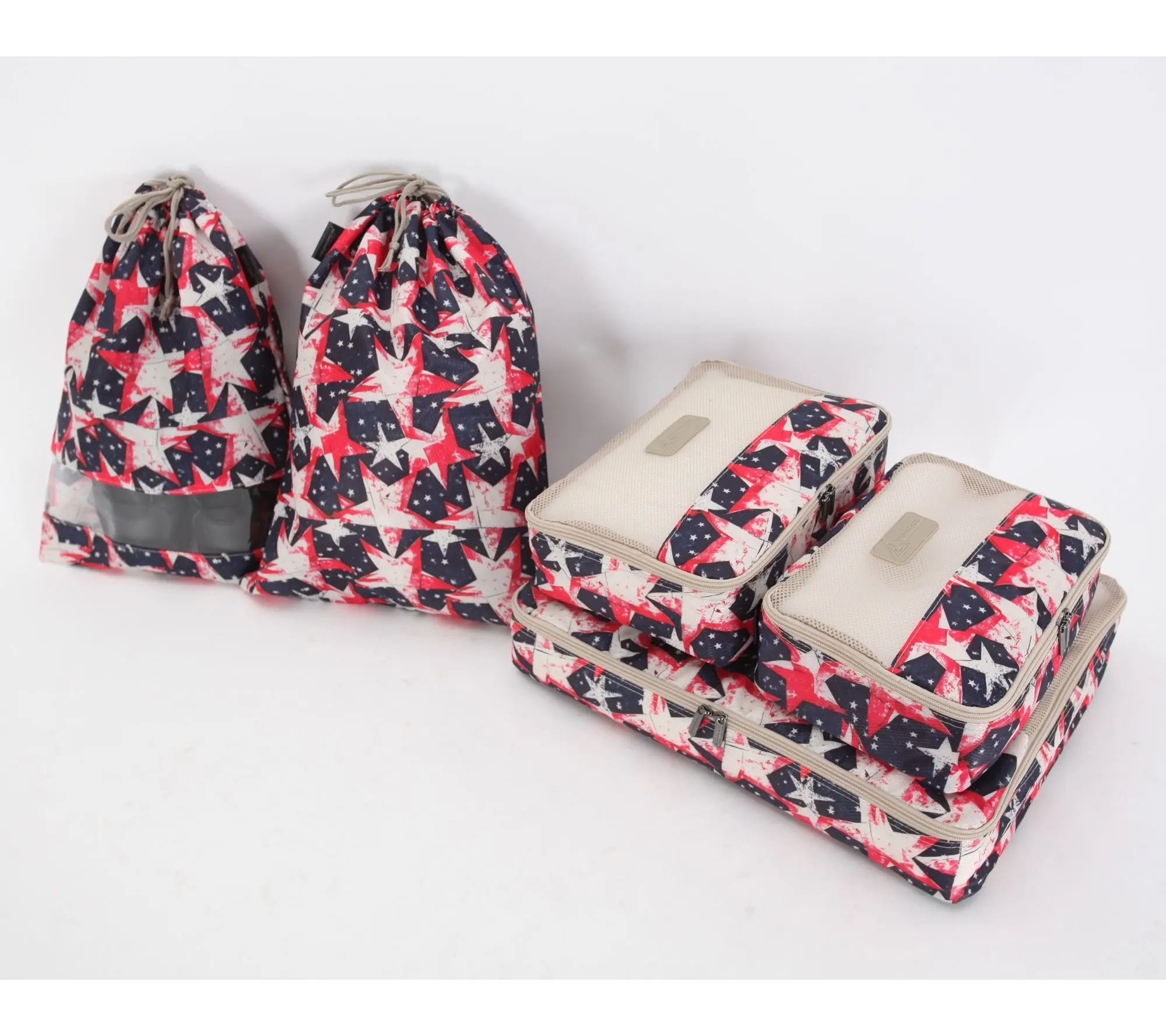 Triforce Set of 3 Packing Cubes with Shoe & Laundry Bags Triforce Set of 3 Packing Cubes with Shoe & Laundry Bags