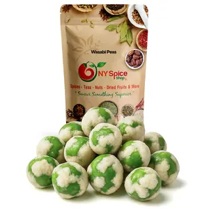 NY Spice Shop  Crunchy Wasabi Peas – Spicy, Bold & Addictive Snack | High Protein, Fiber-Rich, Asian-Inspired Crunch