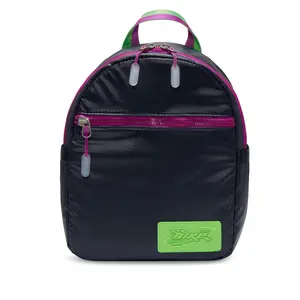 Nike Sportswear Futura 365 Casual Travel Trendy Minimochila Backpack - Green Accents, Adjustable Strap, Zippered Compartment, Casual Travel Backpack, Trendy Backpack