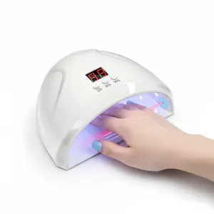 UV LED Nail Lamp, UV Light with LCD Display, Professional Nail Dryer with Automatic Sensor, 3 Timers and Sensitive Mode
