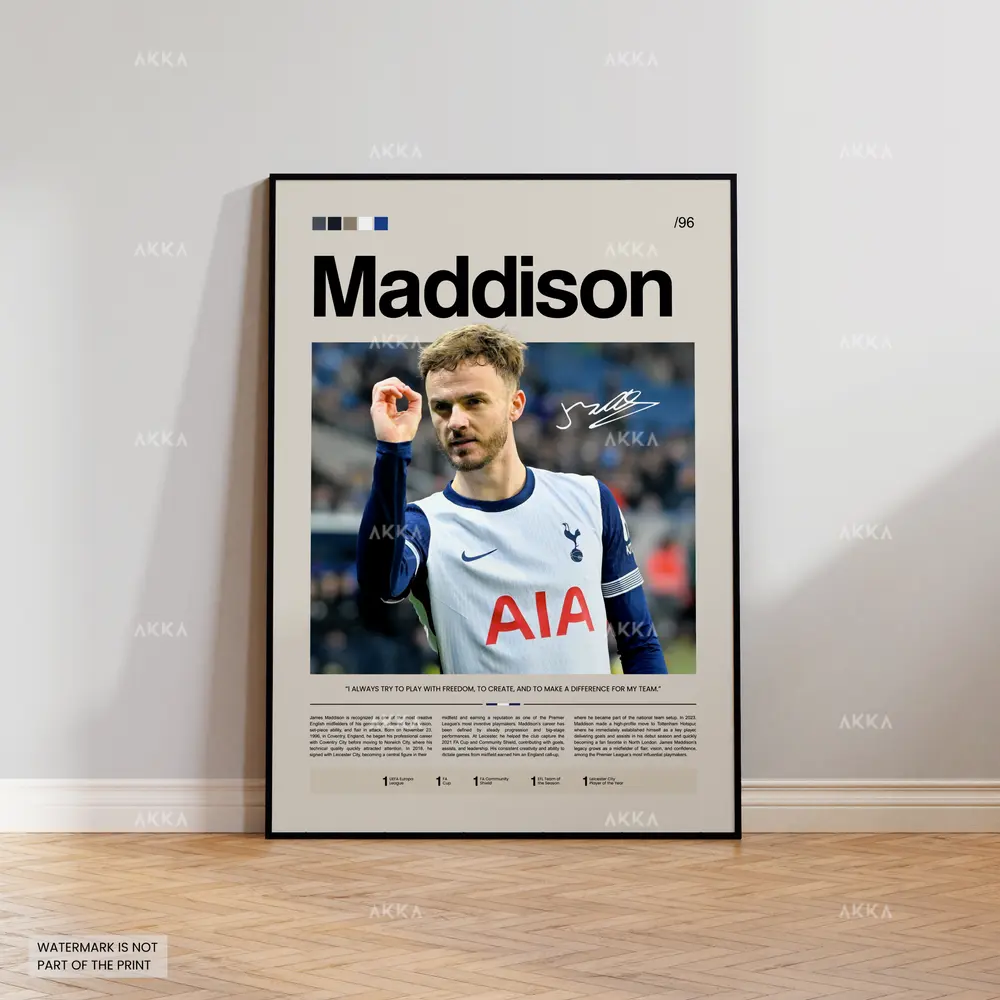 James Maddison - Tottenham Hotspur poster