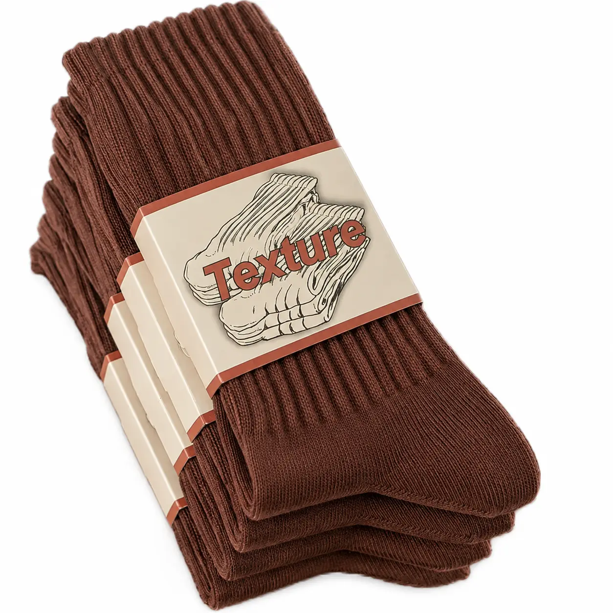 4 Pairs Unisex Crew Socks, Soft Cotton Blend Socks, Seamless Toe Athletic Socks, Breathable Knit Casual Socks, Comfortable Warm Socks for Women Men Fall Winter Daily Wear Essential Womenswear comfort