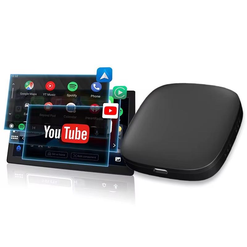 3-in-1 Wireless CarPlay & Android Auto Adapter AI Box, 2GB+32GB, Type-C, Bluetooth 5.4, WiFi