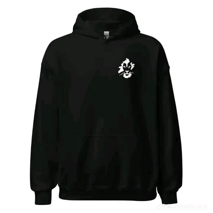 The Leo Hoodie - Fashion Lion Art Print Long Sleeve Casual Menswear Sweatshirt, Literature & Art Enthusiasts' Painting & Design Collection Streetwear Top