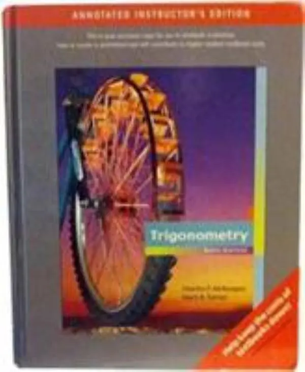 USED Book - Trigonometry, 6th Edition by Charles P. McKeague (Hardcover) - english