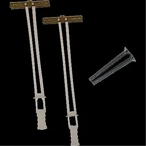 212 MAIN Silver Toggle Bolts Hardware Pack, Drywall Mount Fasteners for Sailing and Water Sports Shelf Installation