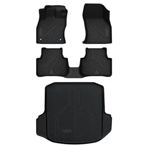 Lasfit Floor Mats & Cargo Mat, Custom-Fit for 2019-2026 Volkswagen Jetta, Volkswagen Jetta GLI, Mat Floor Mats