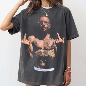 [Sale Up To 30%] JB Middle Finger T-Shirt, Vintage JB Concert Bootleg Tee, Launch Exclusive, Vintage Style Fan Tee
