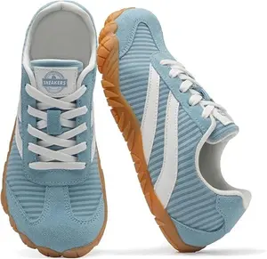 HOYOFOL Barefoot Shoes Women Casual Sneakers Wide Toe Box Zero Drop Minimalist Trail Running Non-Slip Lightweight Breathable Comfortable Fashion Walking Hiking Shoes Unisex Footwear Training