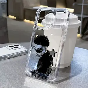 Rapper R-Rauw A-Alejandro Transparent Tpu Soft Back Case for iPhone Models, Durable Protective Cover Compatible with Multiple Versions, Stylish Design