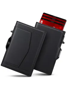 Men's Wallet Front Pocket RFID Blocking Credit Card Holder Organizer, Stylish Minimalist Design, Durable & Secure Storage Solution for Men