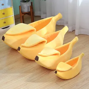[Pet] Banana Bed House For Cat and Dog
