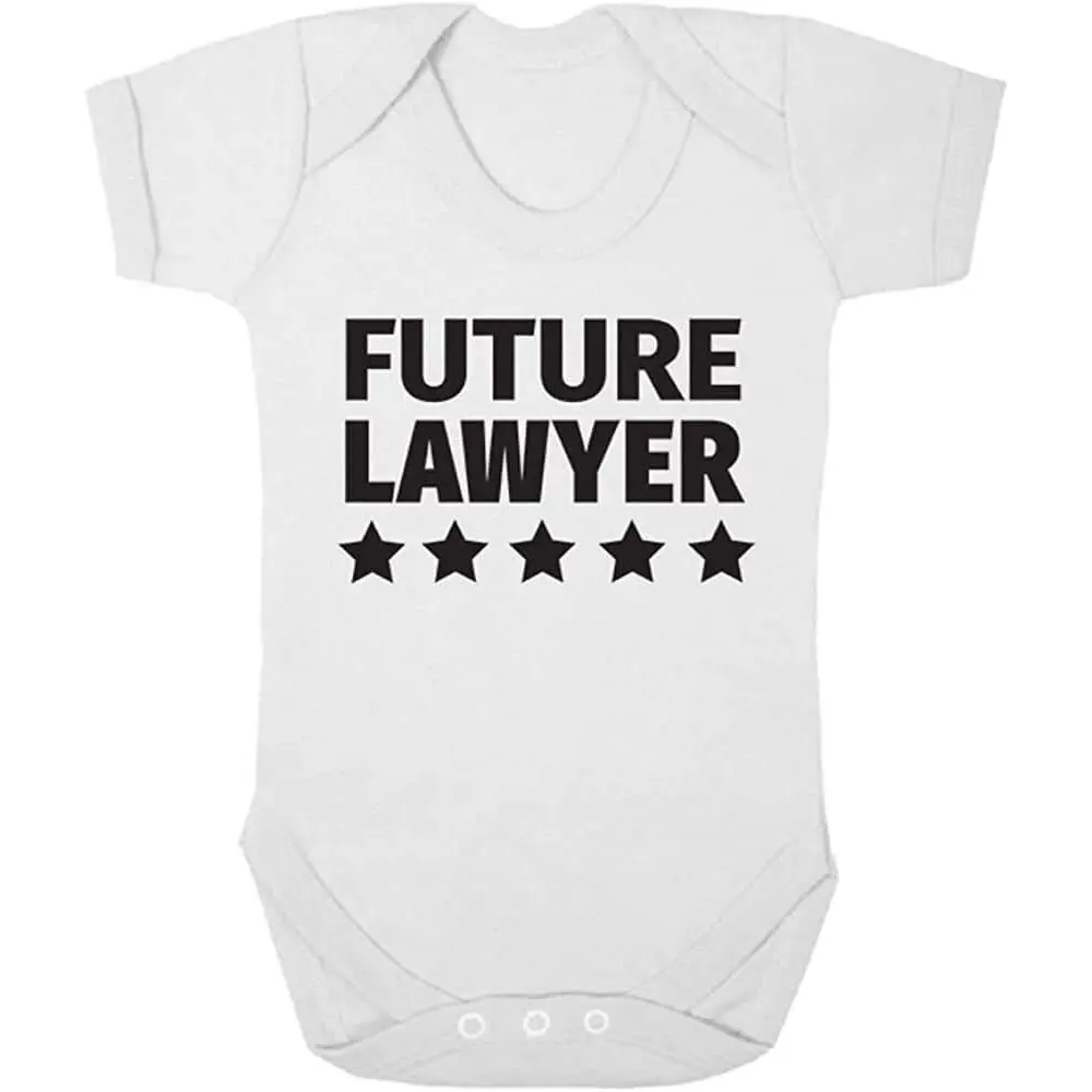 GKrepps Future Lawyer Cute Bodysuit Girl boy Infant Toddler Baby Clothes Creeper