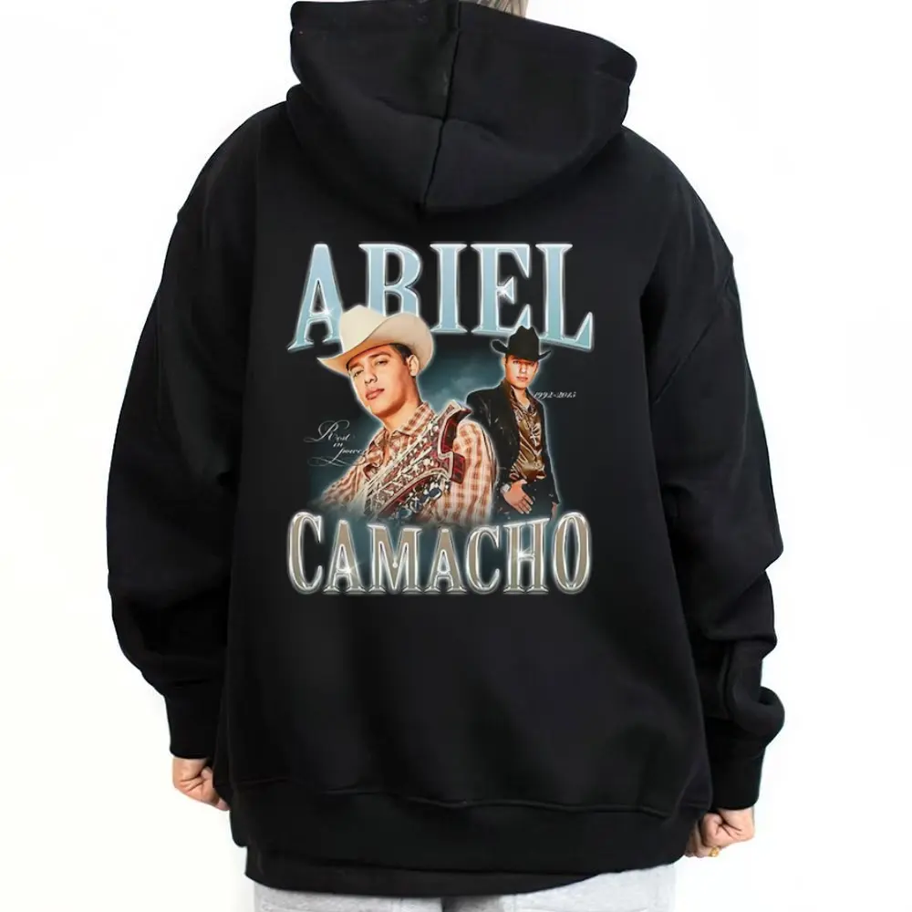 HOT Ariel Camacho 04 Unisex Graphic Hoodie Sweatshirt - Menswear Tops, Casual Chicano Streetwear, Mexican Style Outdoor Wear