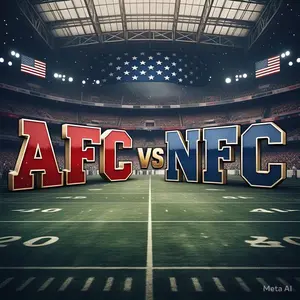 #4 AFC VS NFC - 1 vs 1 - Break - Multi-Sport - 50/50 Every Time!