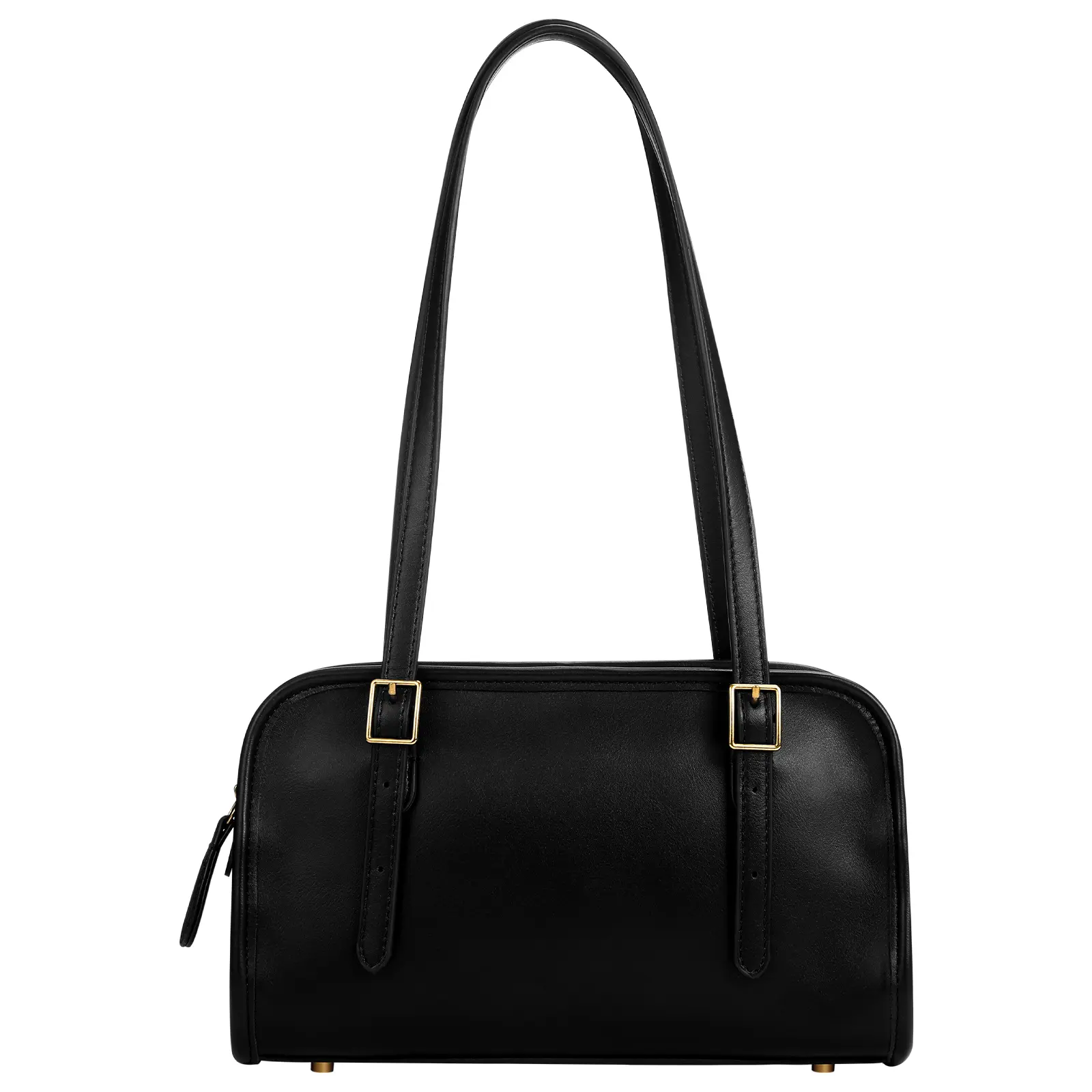 MINKARS Swing Zip Shoulder Bag with Cherry Charm - Women's Fashion Purse Designer Handbags