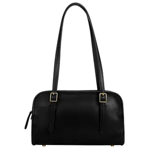 MINKARS Swing Zip Shoulder Bag with Cherry Charm - Women's Fashion Purse Designer Handbags