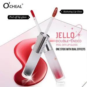 Dual-Ended Lip Gloss, Non-Staining, No Cup Stain, Natural Whitening, Brightens Complexion, 1 Piece, Perfect for Everyday Use