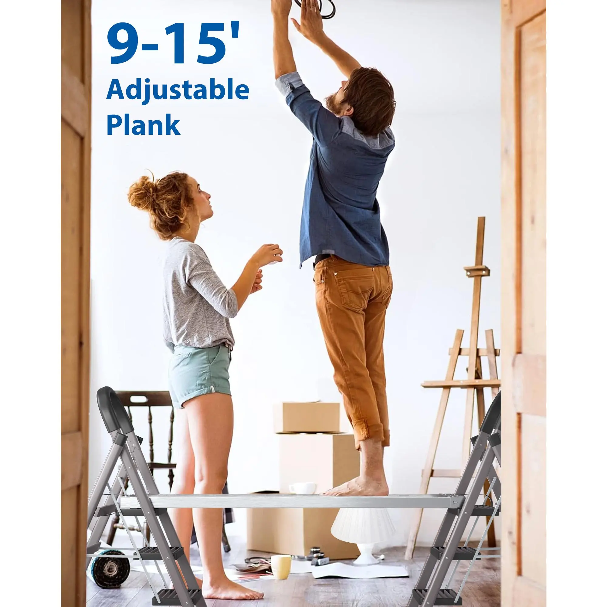 Telescopic size 9-15ft