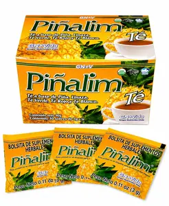 GN + VIDA Pinalim Piñalim Natural Health Tea Caffeine Free Herbal Tea Bags with Senna Leaf & Green Tea Adult Dietary Supplement