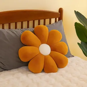 Chair Mat 40cm Sunflower Pillow Soft Daisy Seat Cushion Skin Friendly Flower Pillow Room Decor