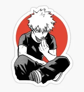 My Hero Academia Bakugo Vinyl Stickers