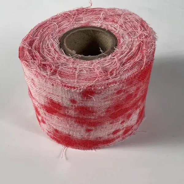 10m Artificial Blood Bandage Cloth - Halloween Horror Party Cosplay Prop, Escape Room Decor, Home DIY Festive & Party Supply, 10M Blood Bandage, Blood Cloth