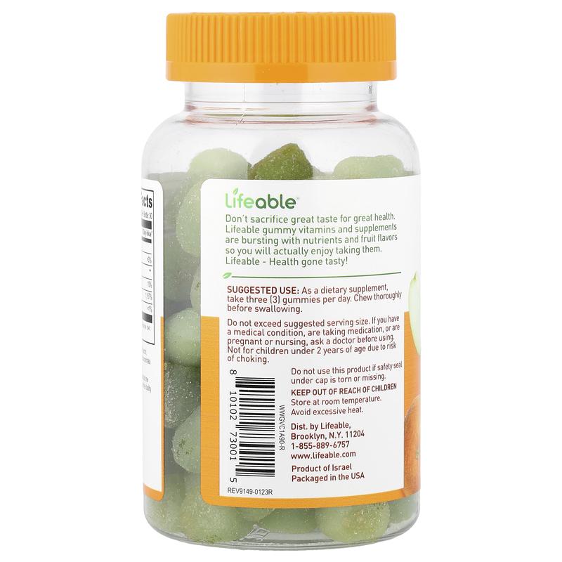 Lifeable Vitamin C Gummies, Maximum Strength, Fruit, 90 Gummies (350 mg per Gummy)