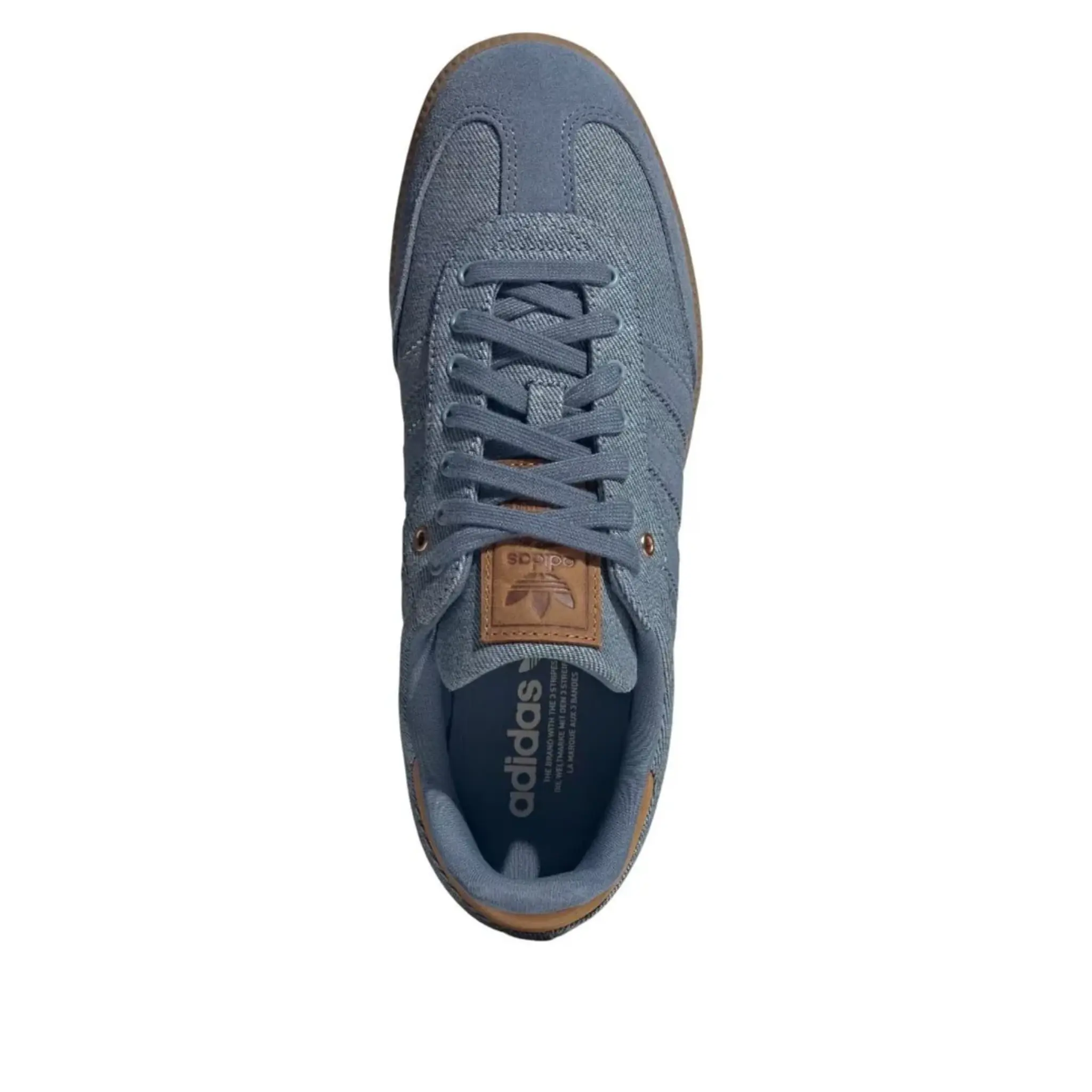 Adidas Originals Men's Denim Blue Samba OG Sneakers, IH6816 - TikTok Shop