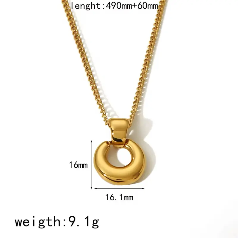 Female Stainless Steel Waterproof Necklace